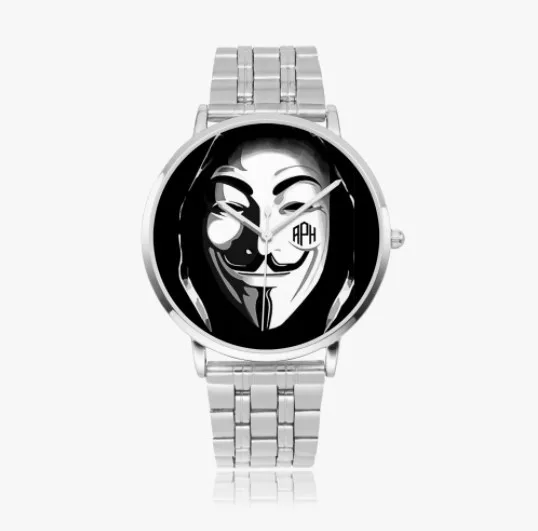 Silver APH Quartz Watch